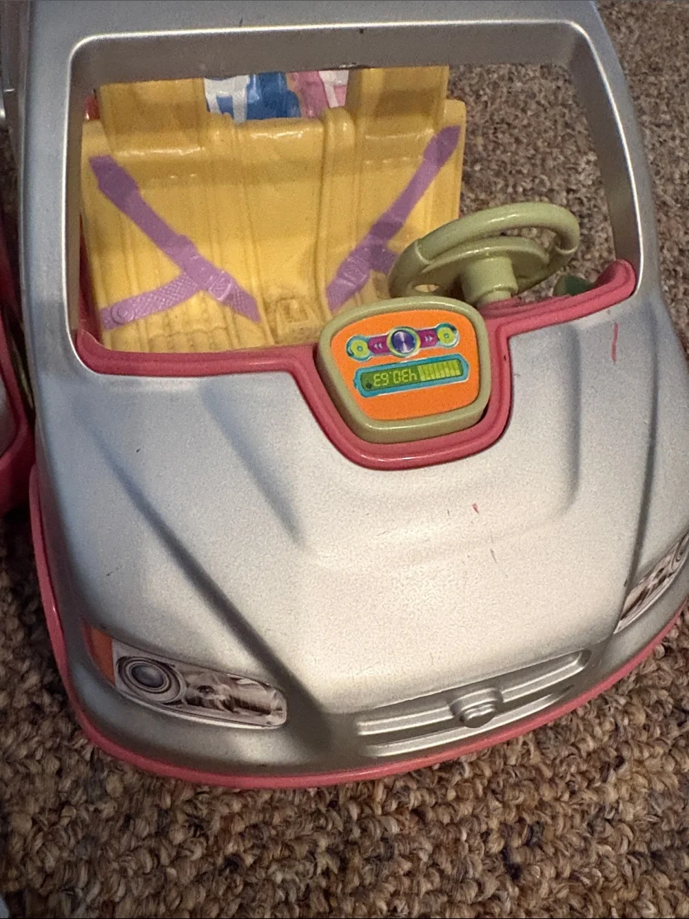 Two Fisher Price Loving Family Dollhouse Doll House Twin Minivan Sound As Is